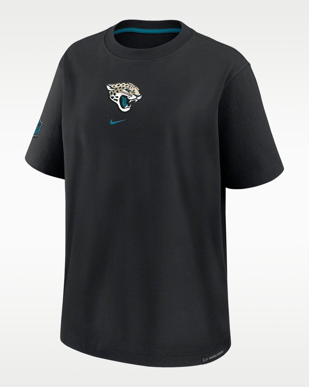 Jacksonville Jaguars Rivalries Collection Essential Boyfriend Women's Nike NFL T-Shirt - Black