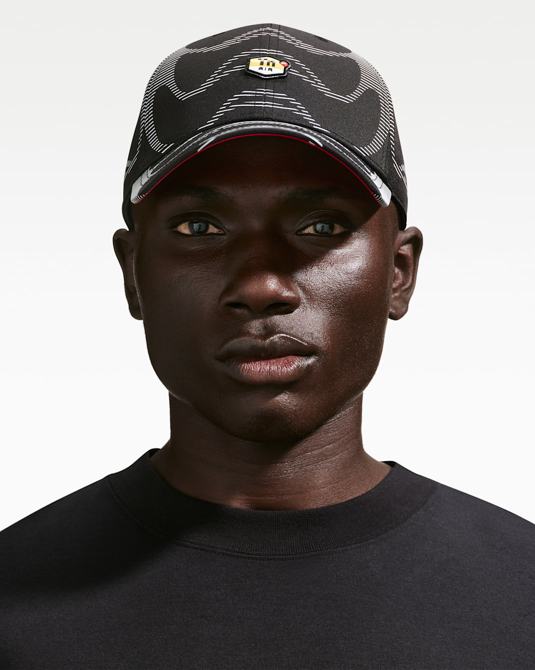 Casquette rigide Nike Club - Noir/University Red/University Red