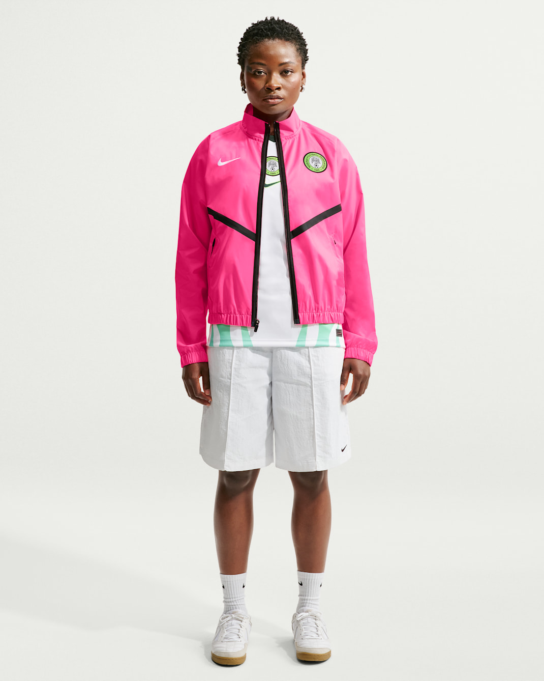 Nigeria Women's Nike Dri-FIT Soccer Anthem Jacket