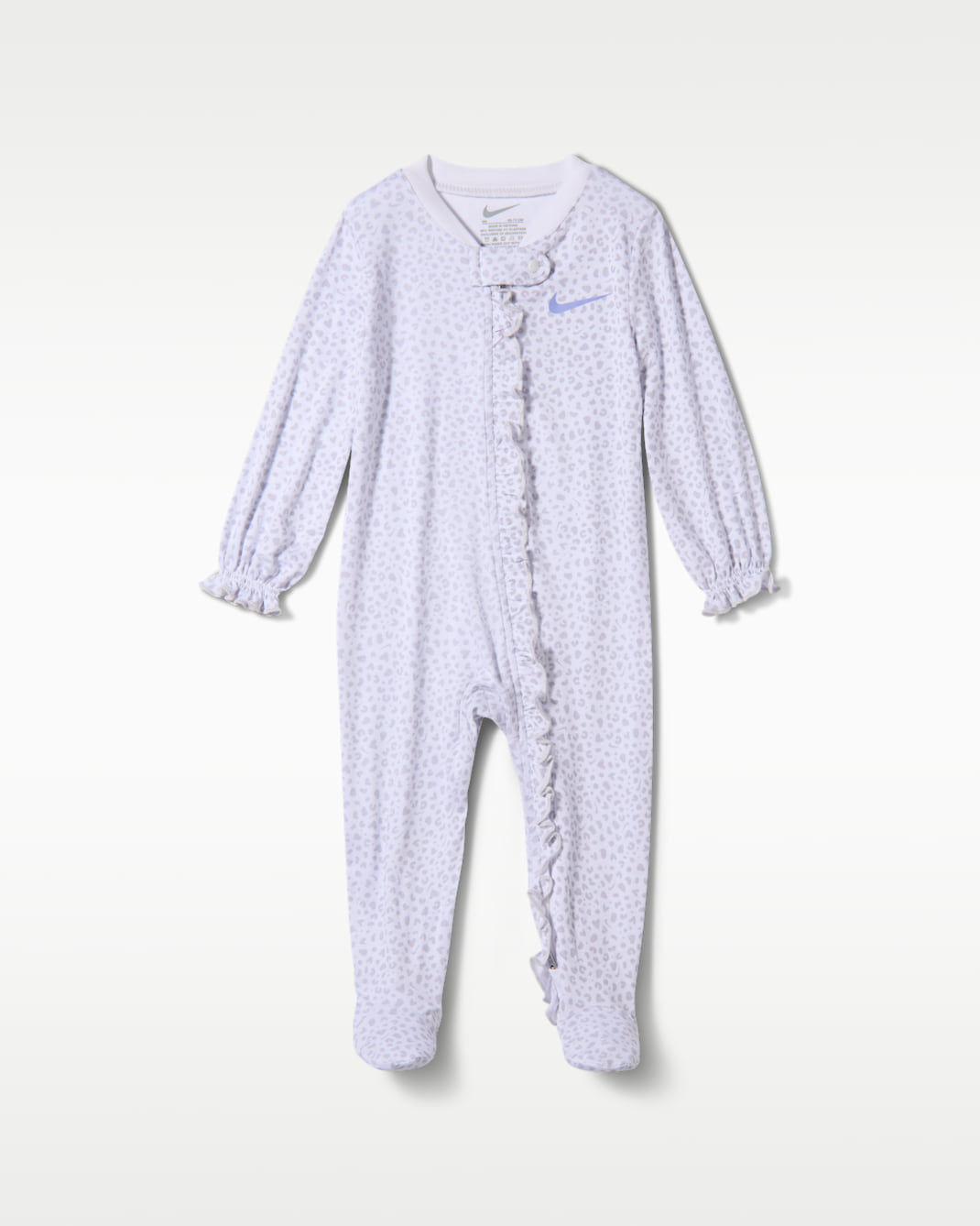 Nike Baby Essentials Baby (0-9M) Printed Coverall - Light Smoke Grey