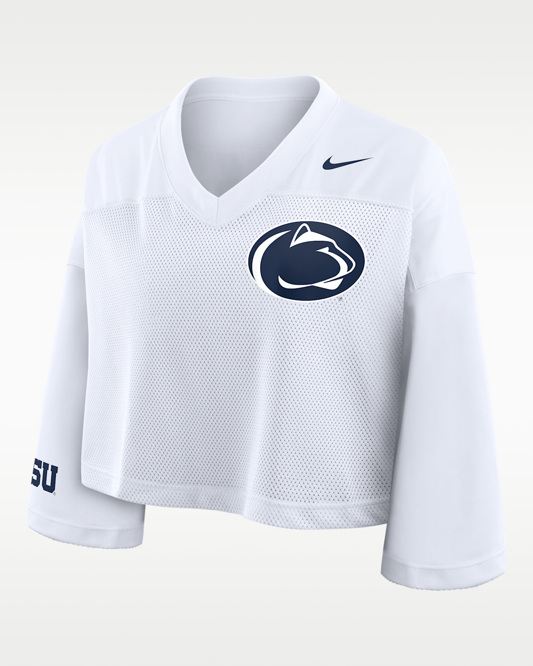 Penn State Jersey Women's Nike Dri-FIT College Cropped Top - White