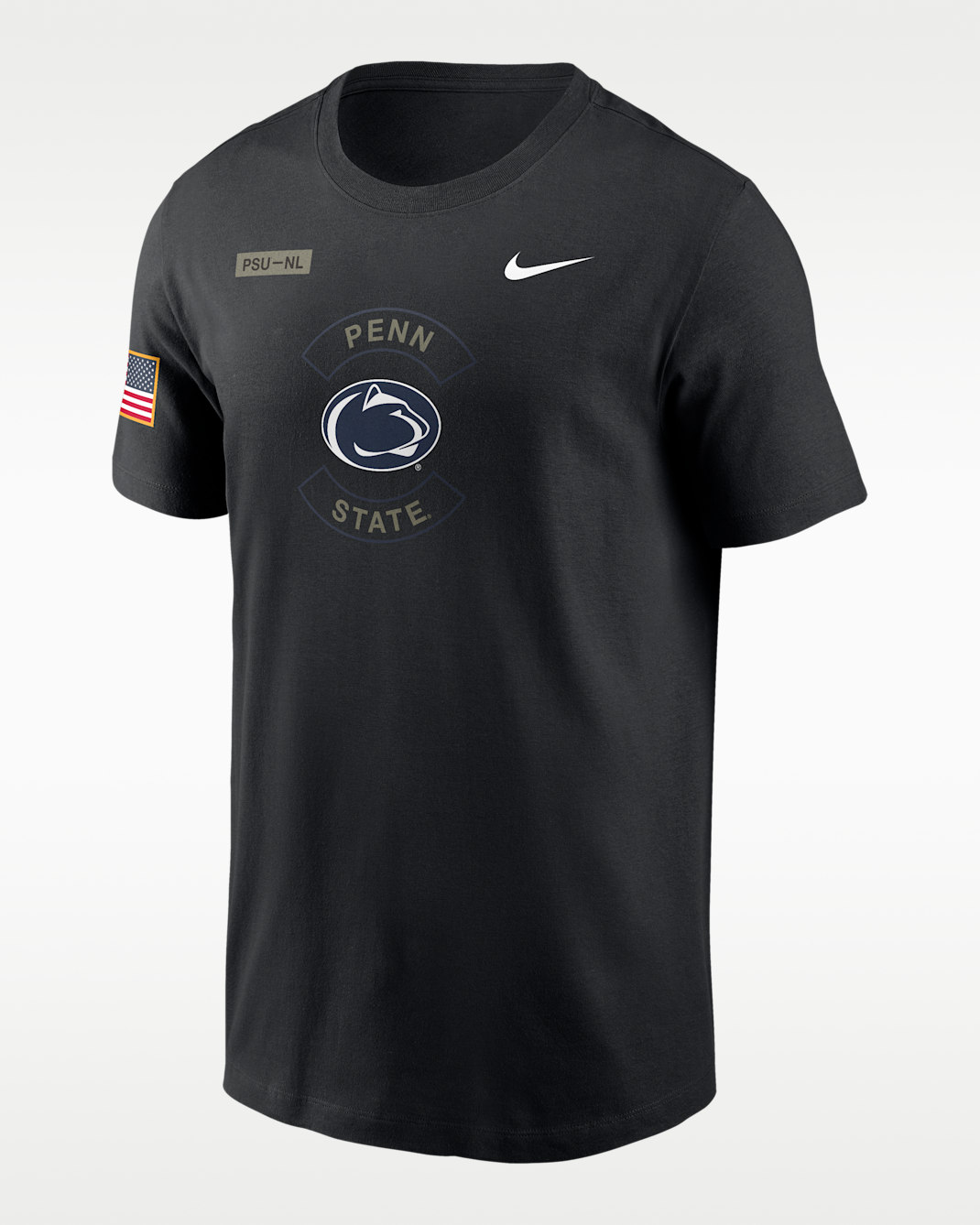 Penn State Military Appreciation Men's Nike Dri-FIT College T-Shirt - Black