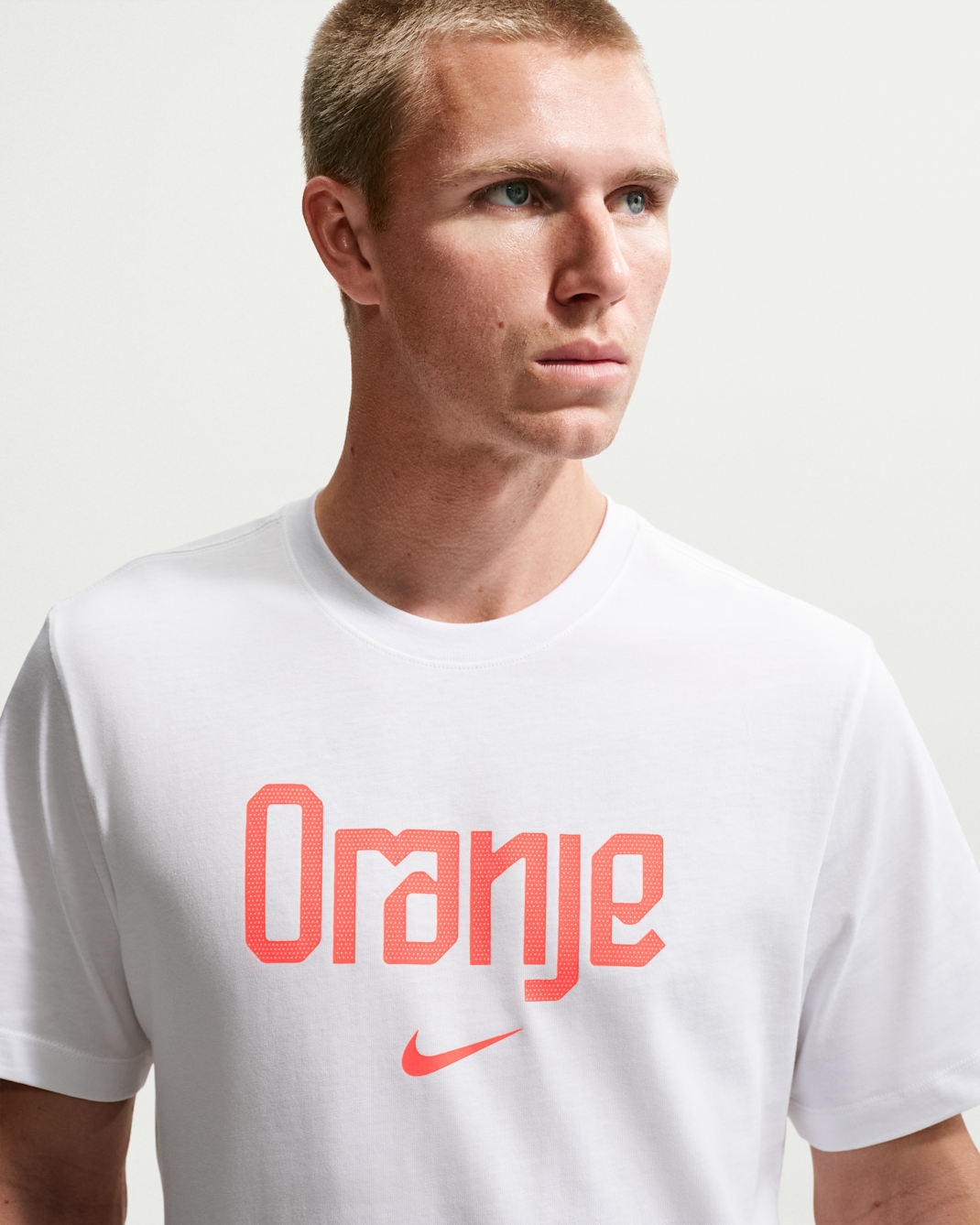 T-shirt Nike Football Pays-Bas pour homme - Blanc