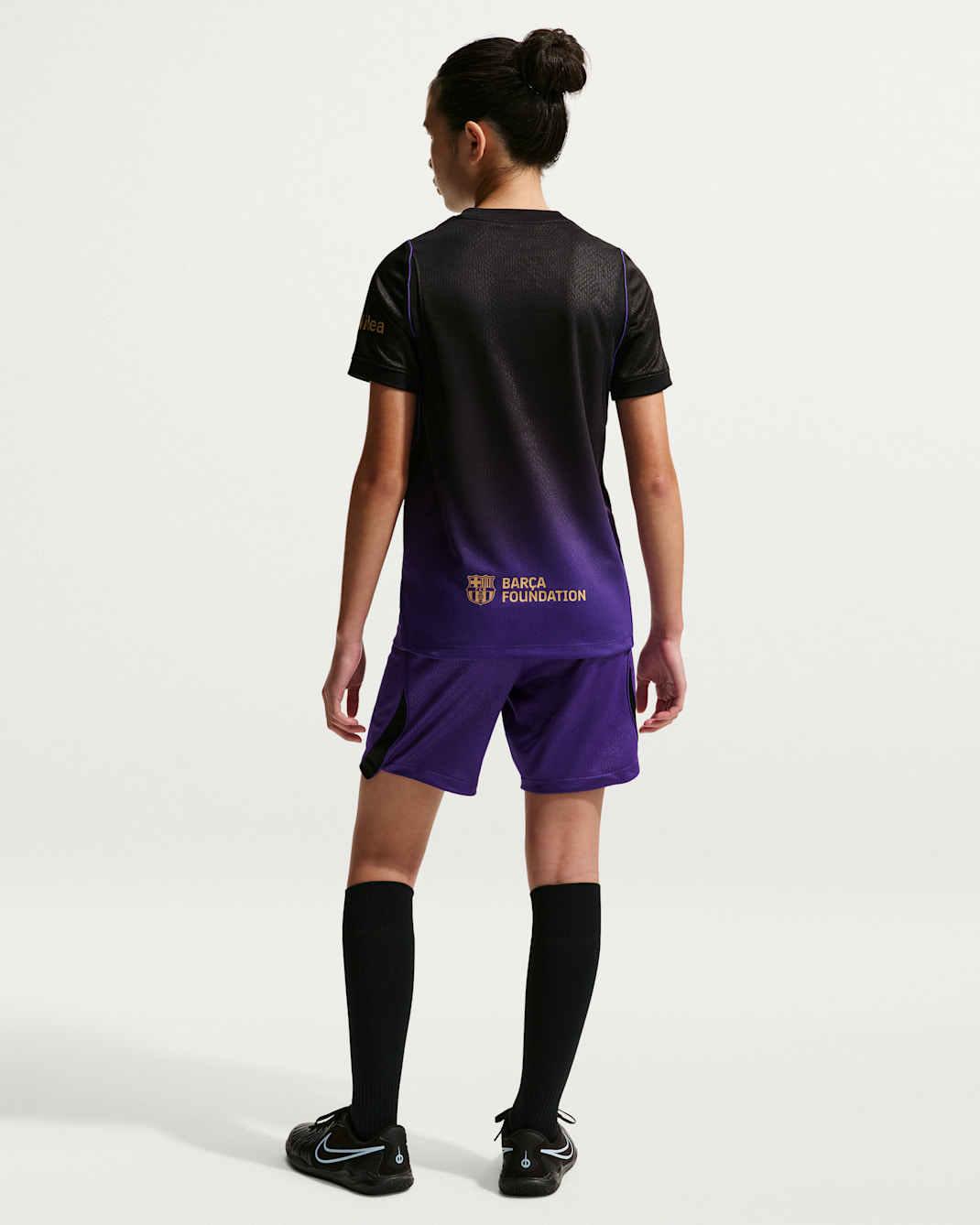 FC Barcelona 2026/27 Stadium Away Big Kids' Kobe Dri-FIT Soccer Replica Shorts