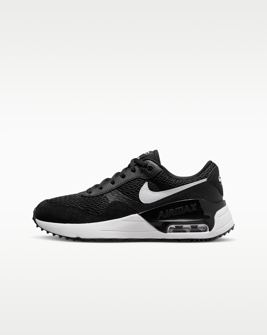 Nike Air Max SYSTM Big Kids' Shoes - Black/Wolf Grey/White
