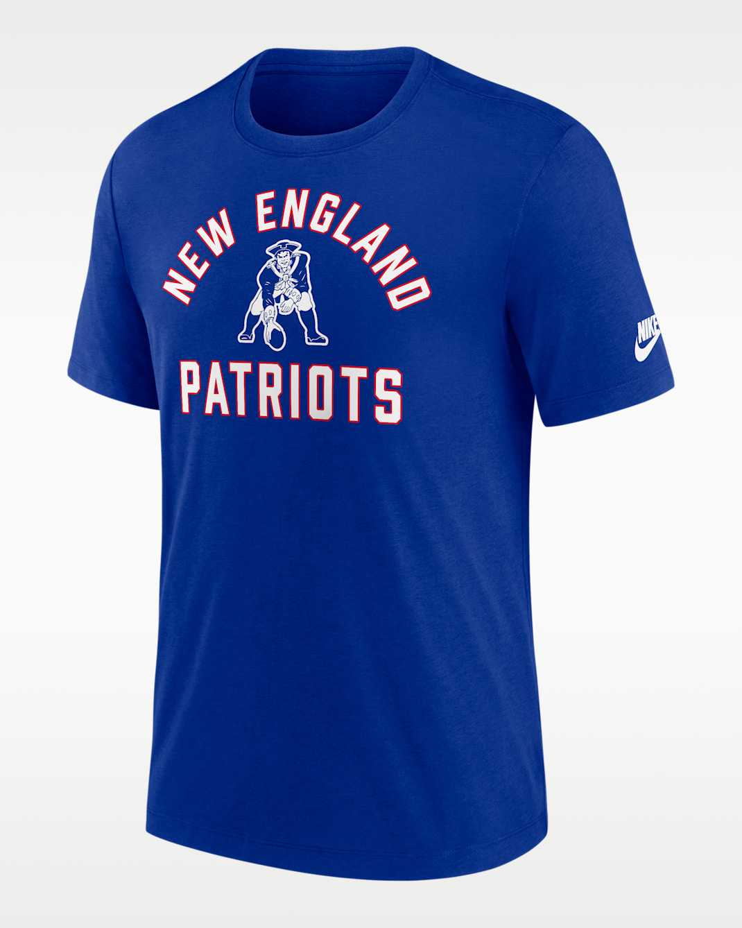 Playera Nike de la NFL para hombre New England Patriots Favorable Timeline - Royal