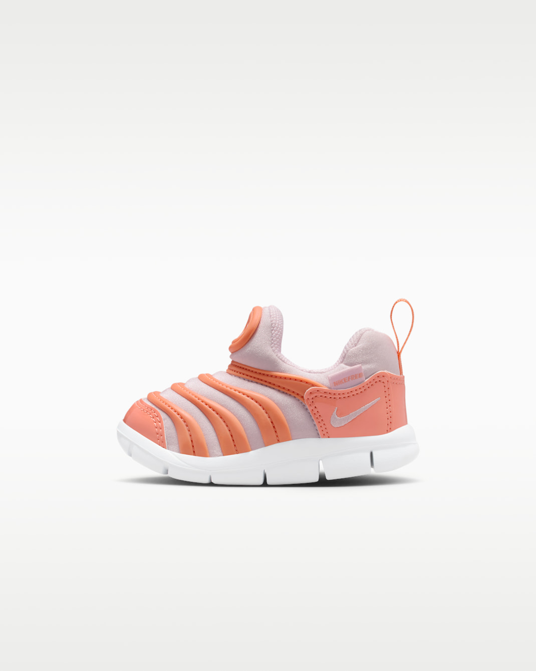 Nike Dynamo Free Baby/Toddler Shoes - Apricot Agate/White/Bleached Lilac