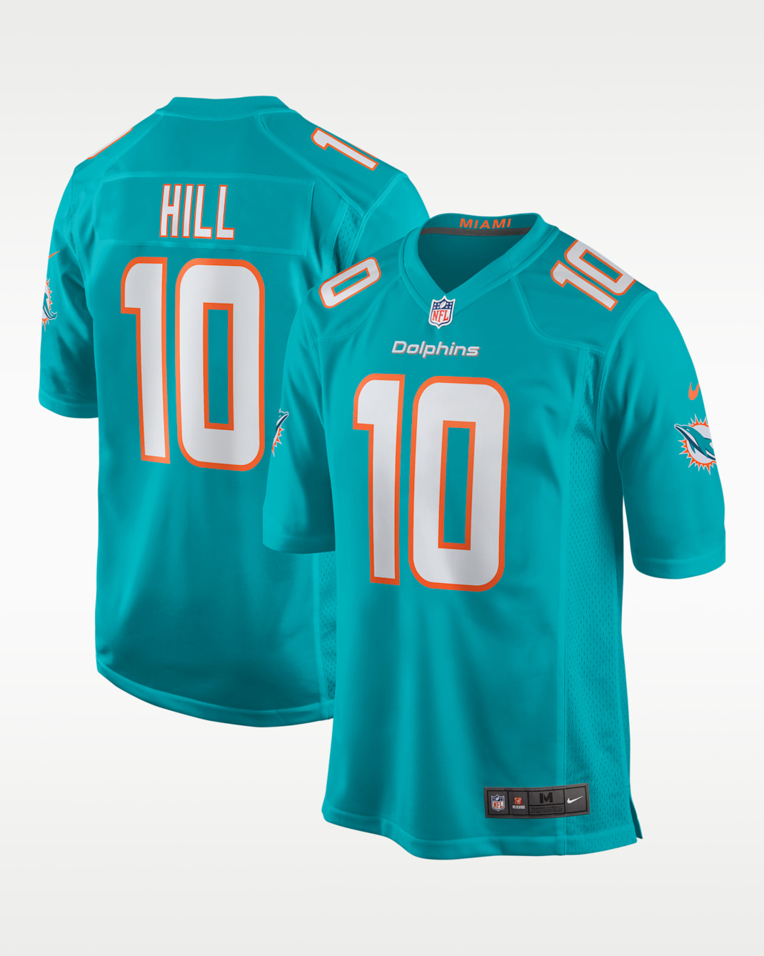 Maillot de football américain NFL Miami Dolphins (Tyreek Hill) pour homme - Turbo Green