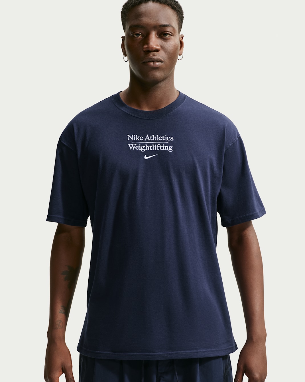 Nike Weightlifting Men's Max90 T-Shirt - College Navy