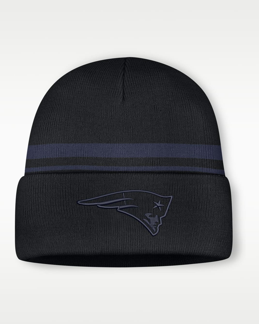 New England Patriots Primetime Utility Men's Nike NFL Cuffed Beanie - Black