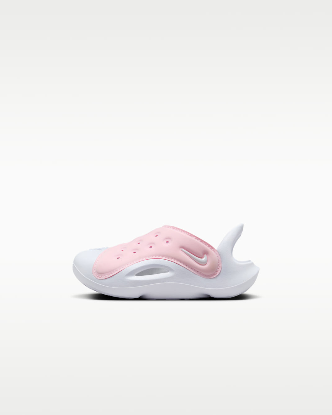 Nike Aqua Swoosh Baby/Toddler Sandals - Pink Foam/White