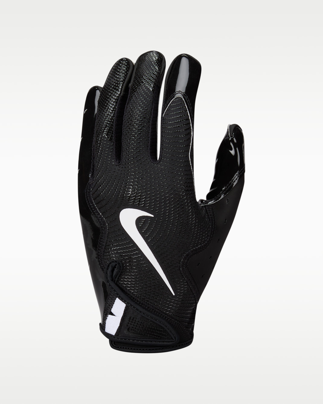 Guantes de fútbol americano (1 par) Nike Vapor Jet 8.0 - Negro/Negro/Blanco