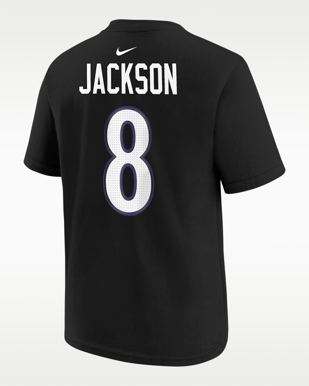 Lamar Jackson Baltimore Ravens Big Kids' Short-Sleeve T-Shirt