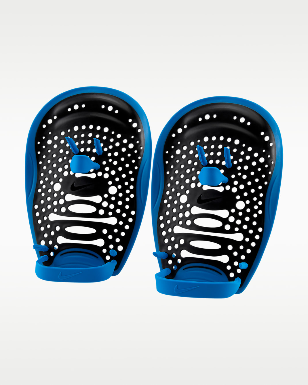 Paletas de mano de Natación Nike  - Negro/Azul foto/Azul foto