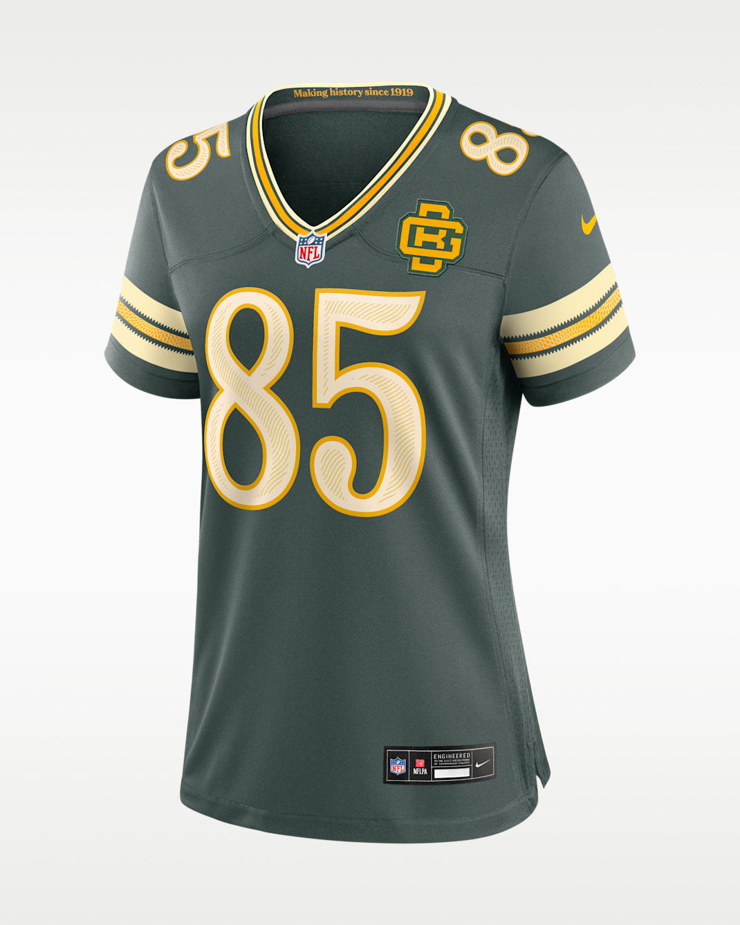 Tucker Kraft Green Bay Packers Rivalries Collection Women's Nike NFL Game Jersey - Green