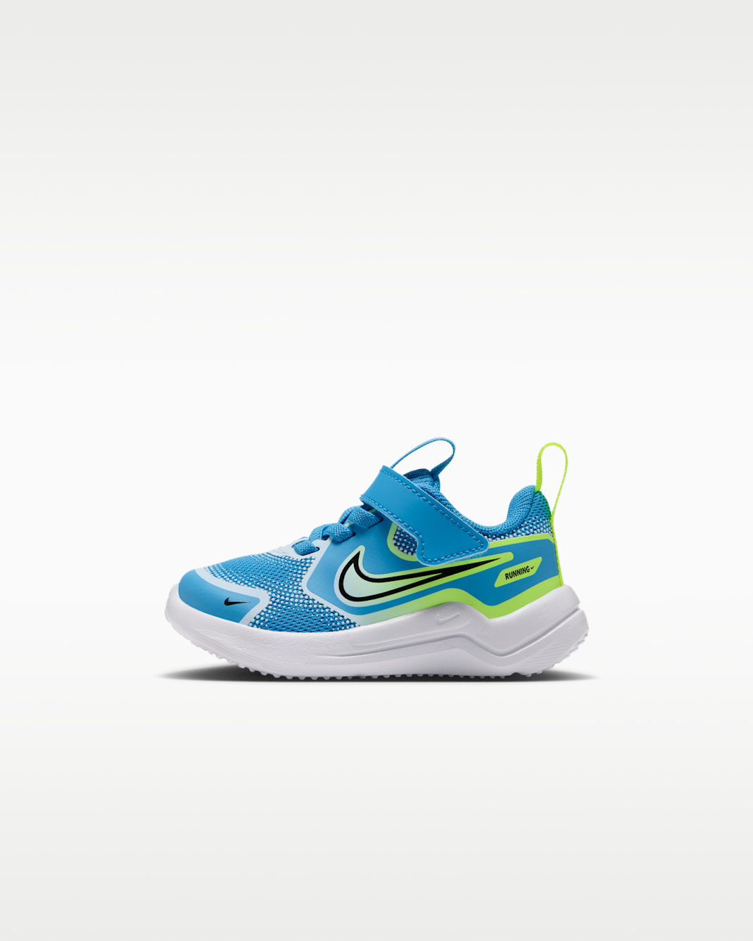 Nike Cosmic Runner Baby/Toddler Shoes - Light Current Blue/Glacier Blue/Lemon Venom/Black