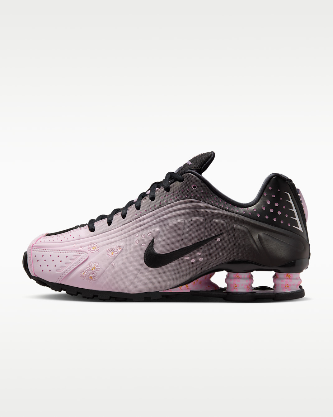 Tenis Nike Shox R4 - Rosa regio/Negro/Rosa regio/Negro