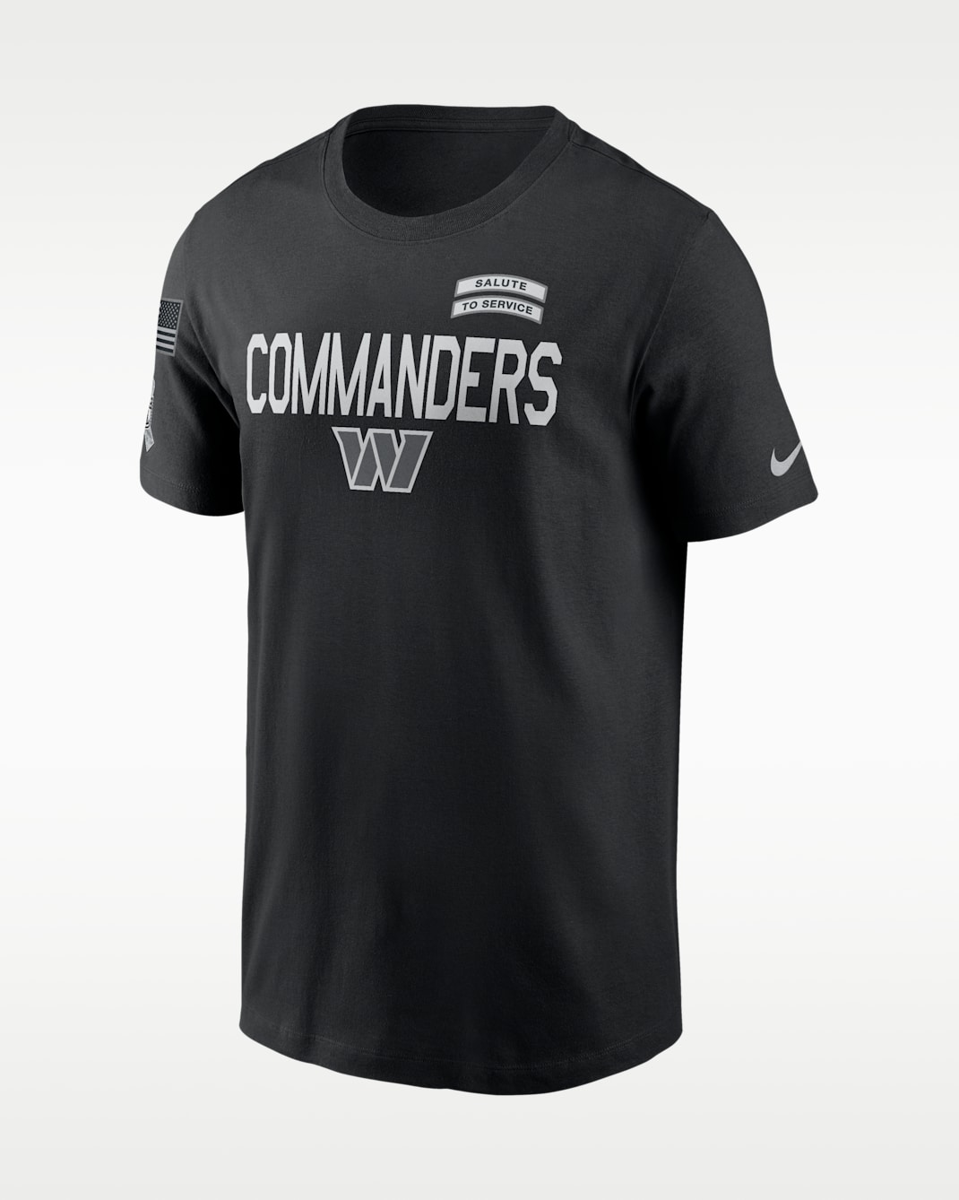 Washington Commanders Salute to Service Sideline Men's Nike Dri-FIT NFL T-Shirt - Black
