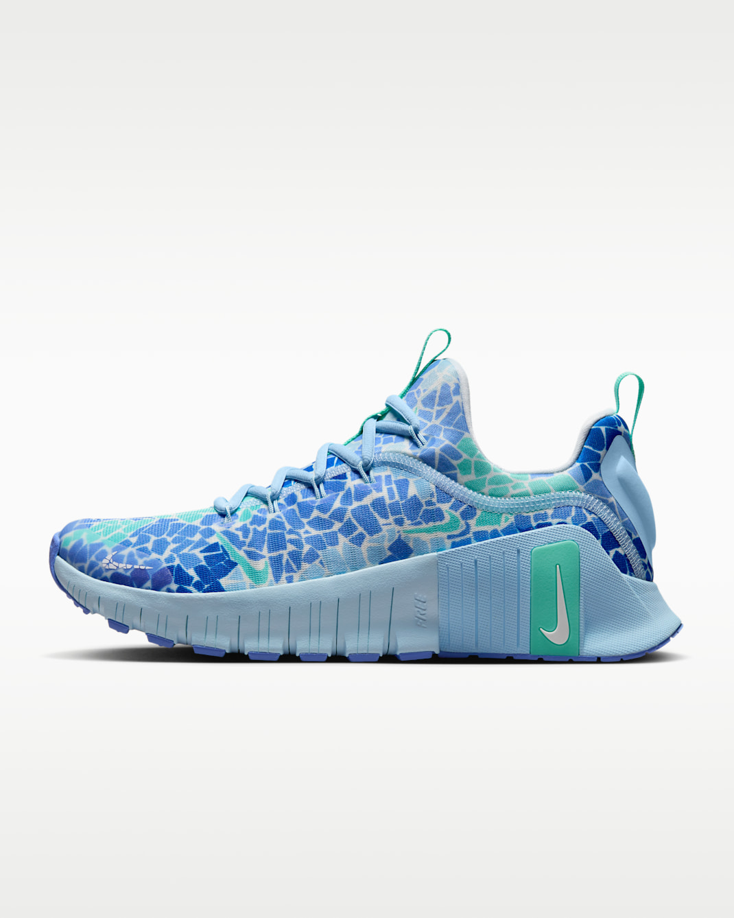 Nike Free Metcon 6 AMP Women's Workout Shoes - Ice Blue/Royal Pulse/Racer Blue/White