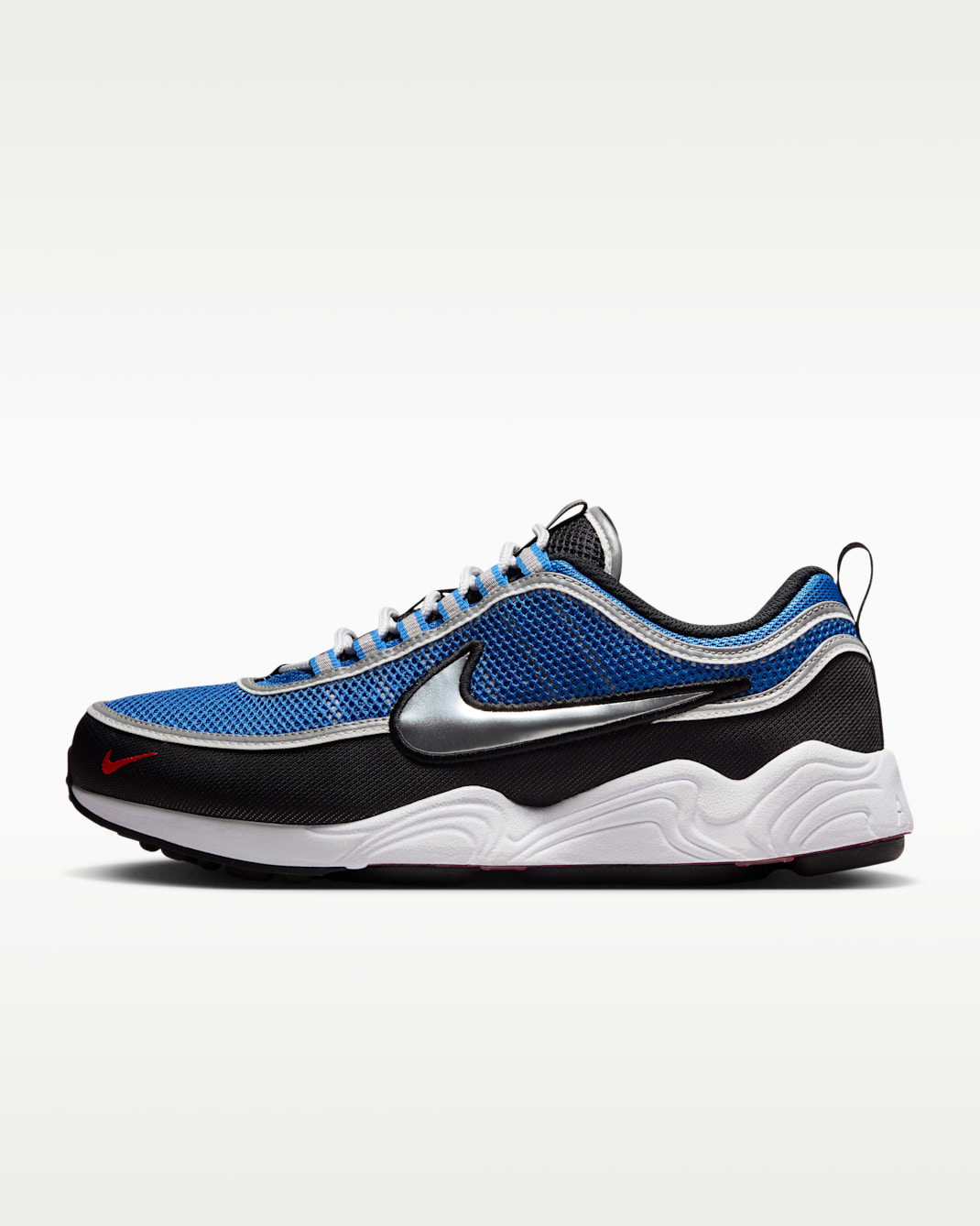 Nike Air Zoom Spiridon SP Men's Shoes - Signal Blue/Black/White/Metallic Luster