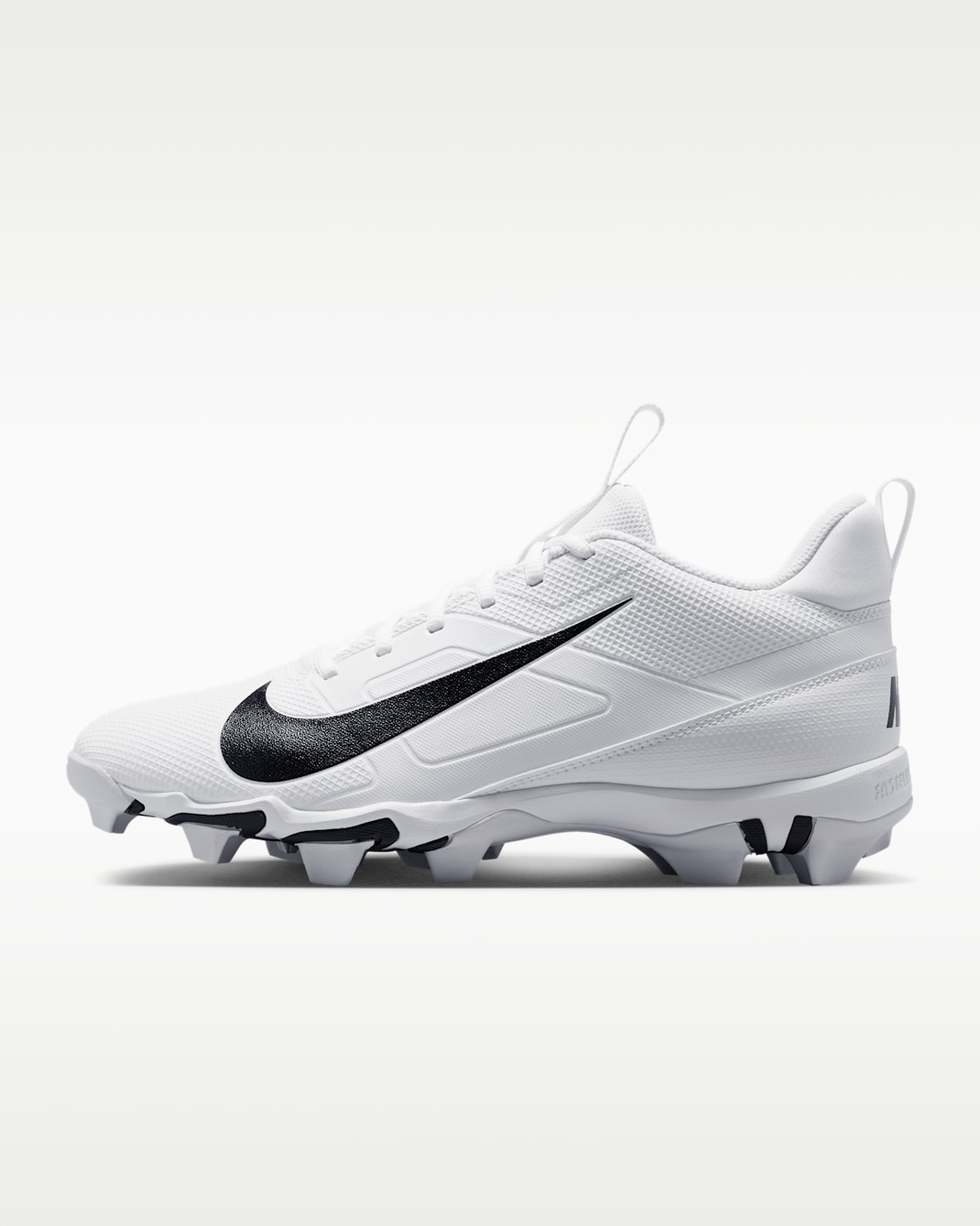 Nike Alpha Menace 4 Shark Football Cleats - White/White/Black