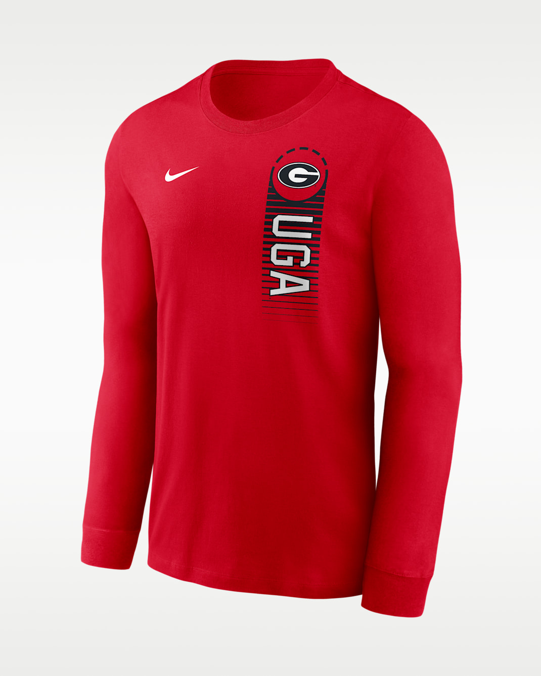 Georgia Primetime Men's Nike College Long-Sleeve T-Shirt - Red