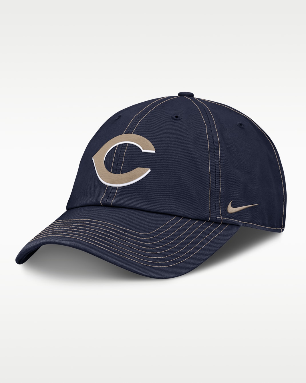 Cincinnati Reds Club Men's Nike MLB Adjustable Hat - Navy