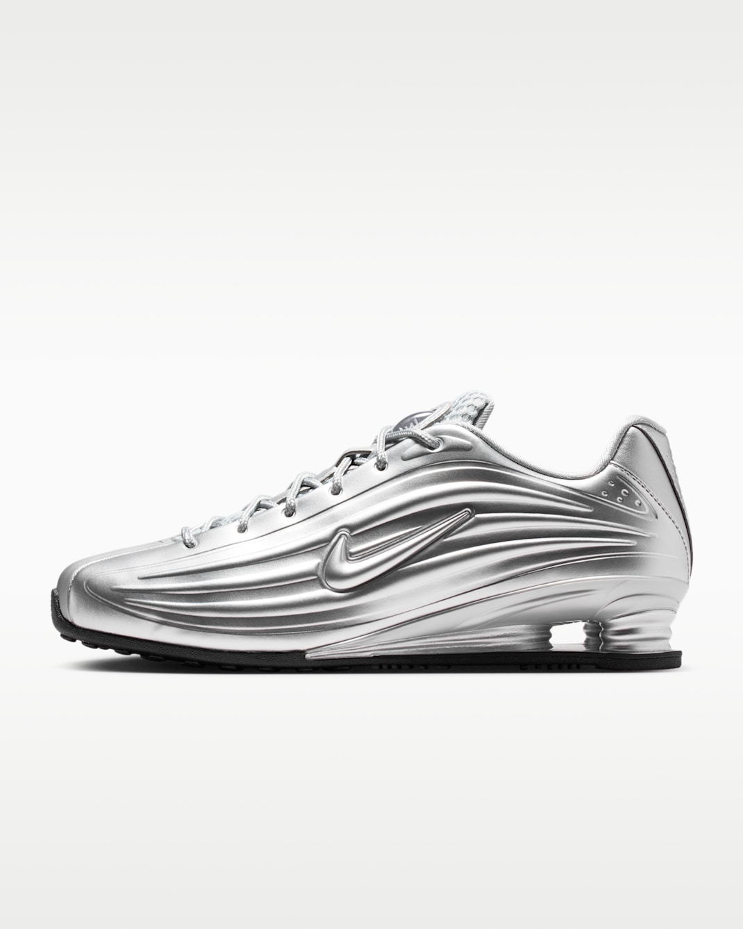 Nike Shox Z Women's Shoes - Silver/Black/Metallic Silver