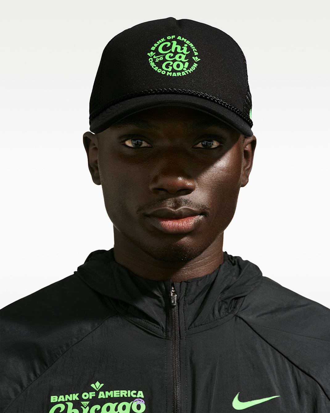 Nike Rise Structured Dri-FIT Cap - Black/Green Strike