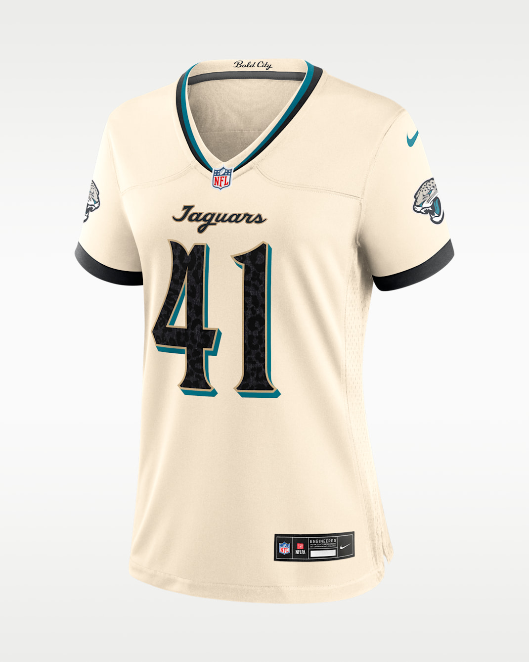 Josh Hines-Allen Jacksonville Jaguars Rivalries Collection Women's Nike NFL Game Jersey - Natural