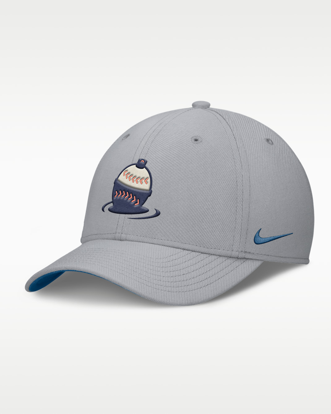 Milwaukee Brewers City Connect Rise Men's Nike Dri-FIT MLB Hat - Grey