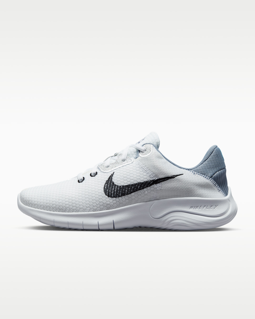 Nike Flex Experience Run 11 Men's Road Running Shoes - White/Ashen Slate/Black