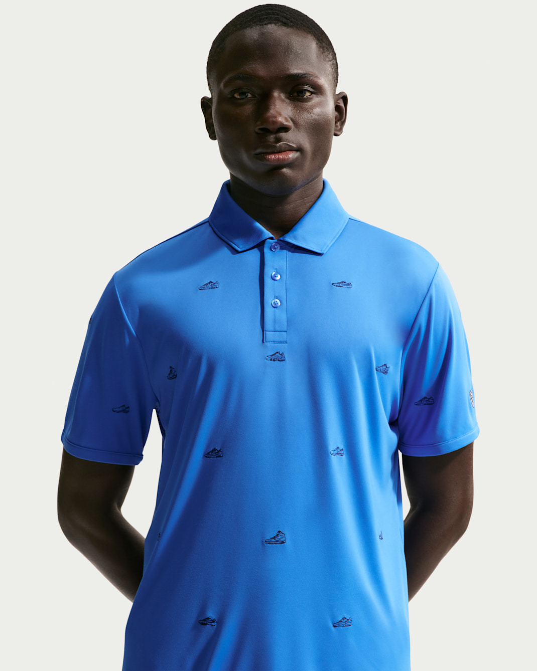 Nike Par Men's Dri-FIT Polo - Pacific Blue/College Navy