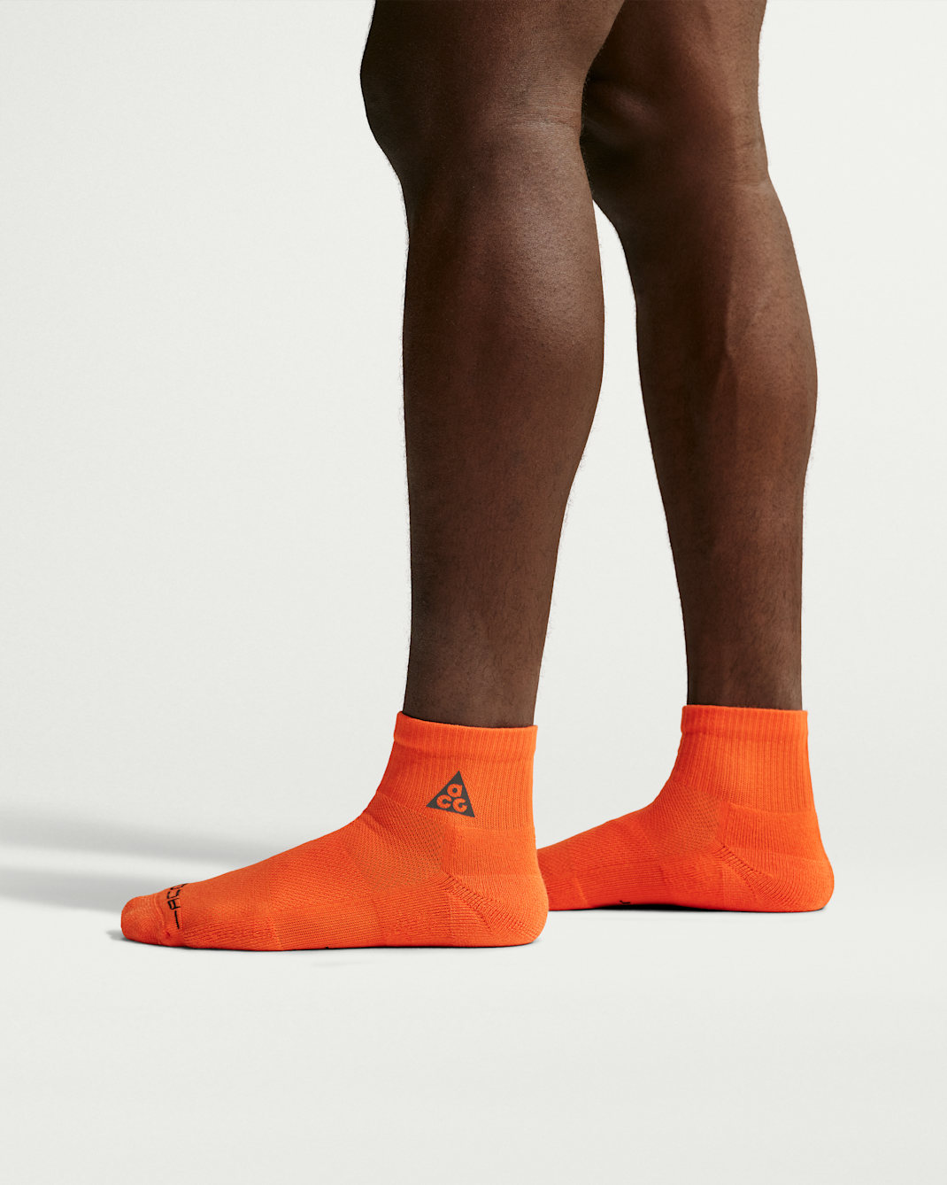 Nike ACG Everyday Elevated Ankle Socks (1 Pair) - Safety Orange/Black