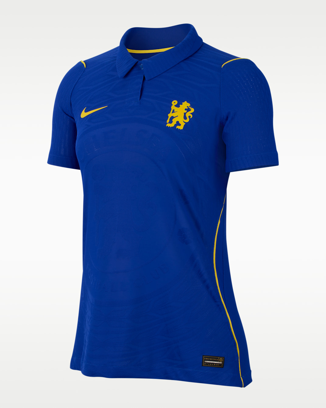 Maillot de foot Authentic Nike Aero-FIT Chelsea FC 2026/27 Match Domicile pour femme - Bright Blue/Midwest Gold/Midwest Gold