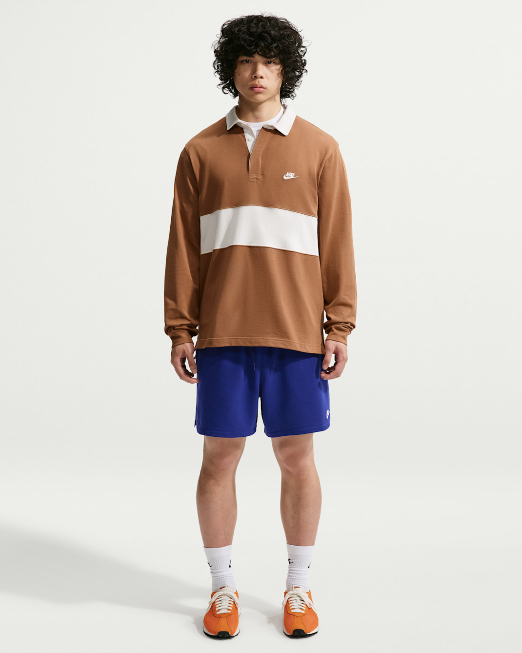 Nike Club Men's Long-Sleeve Rugby Top