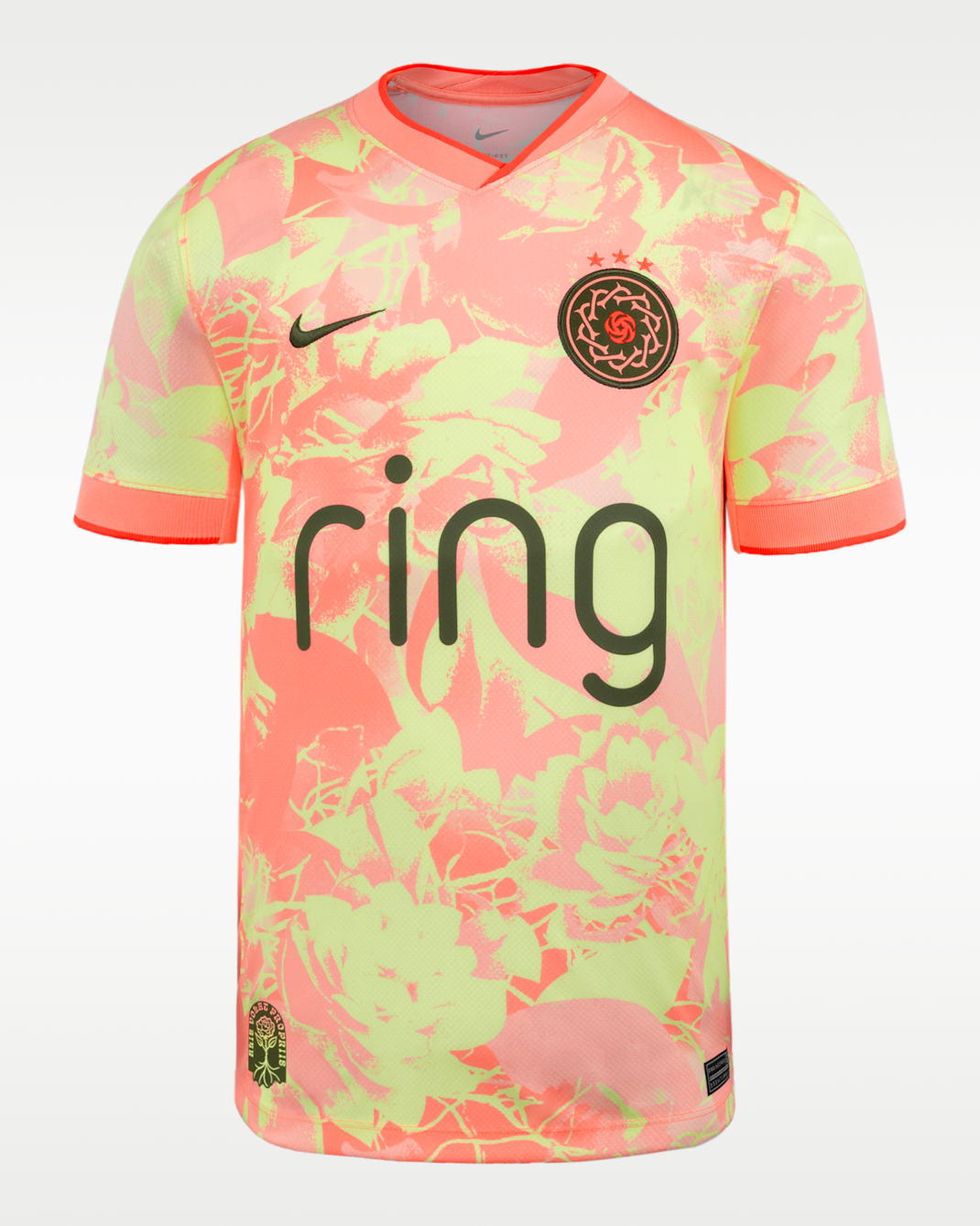 Portland Thorns Stadium Edition Big Kids' Nike Dri-FIT Replica Jersey - Barely Volt