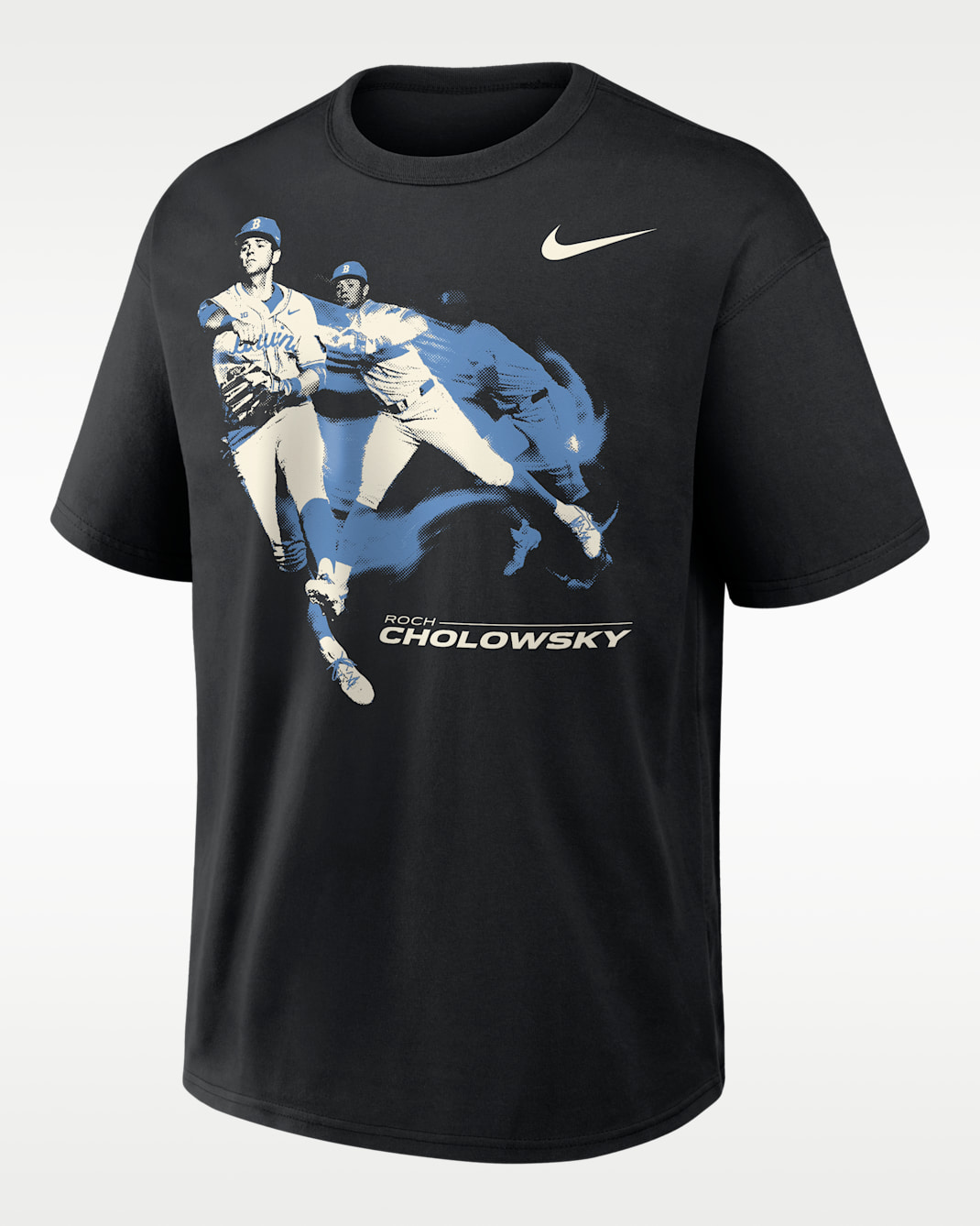 Playera universitaria Nike para hombre Roch Cholowsky UCLA Athlete Energy Max90 - Negro