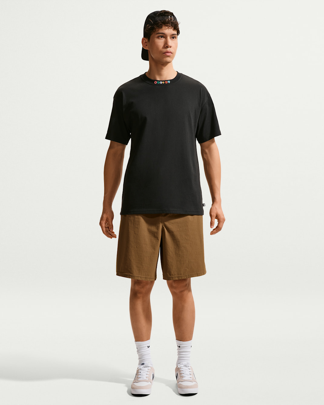 Nike SB Skate Shorts - Mosswood Brown/White