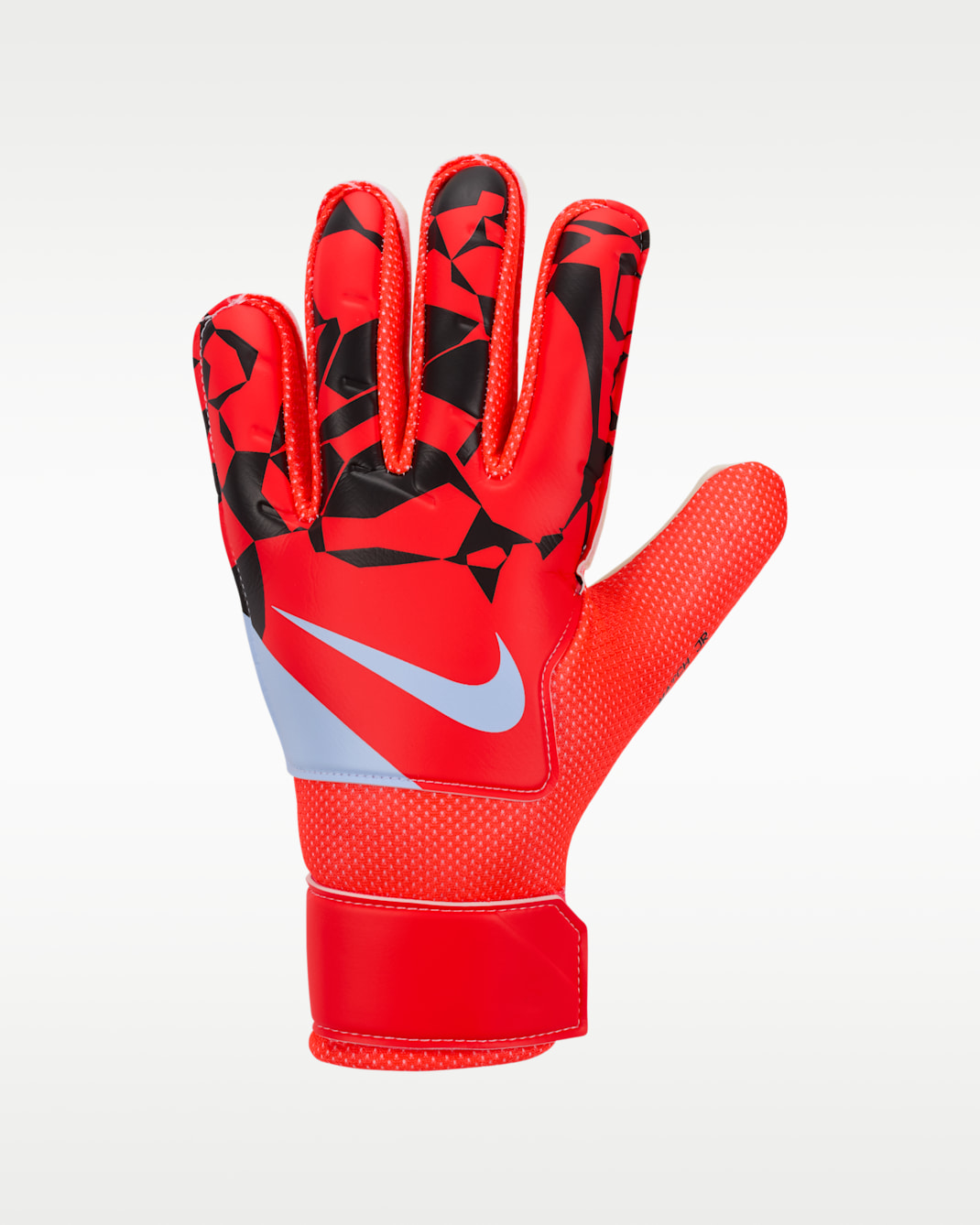 Nike Match Jr. Big Kids' Goalkeeper Soccer Gloves - Bright Crimson/Black/Royal Tint