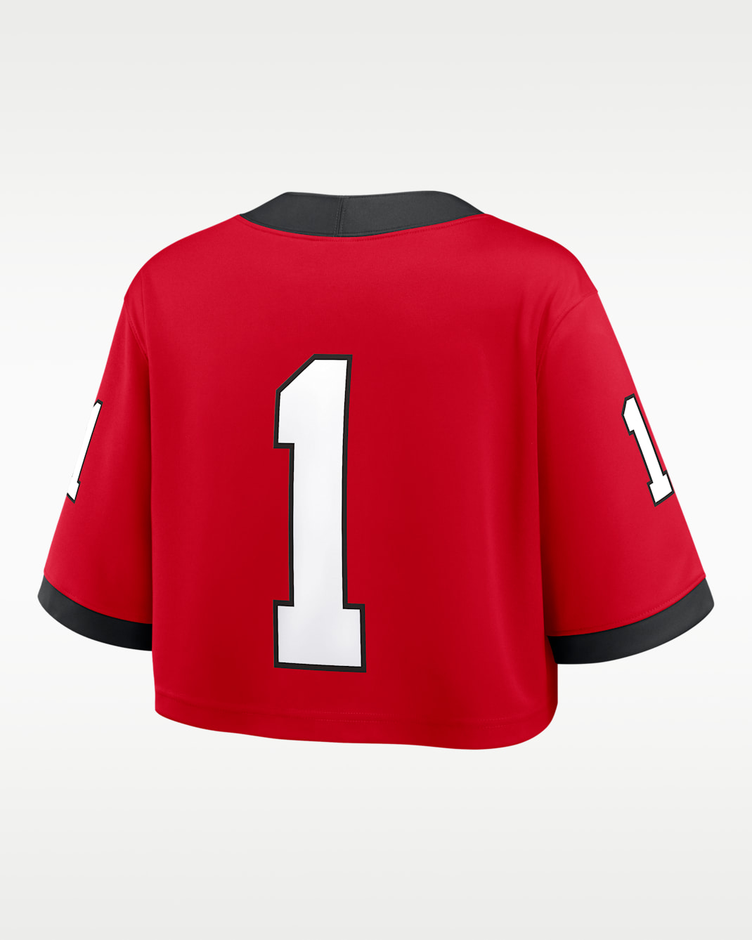 Georgia Women's Nike Dri-FIT College Cropped Game Jersey