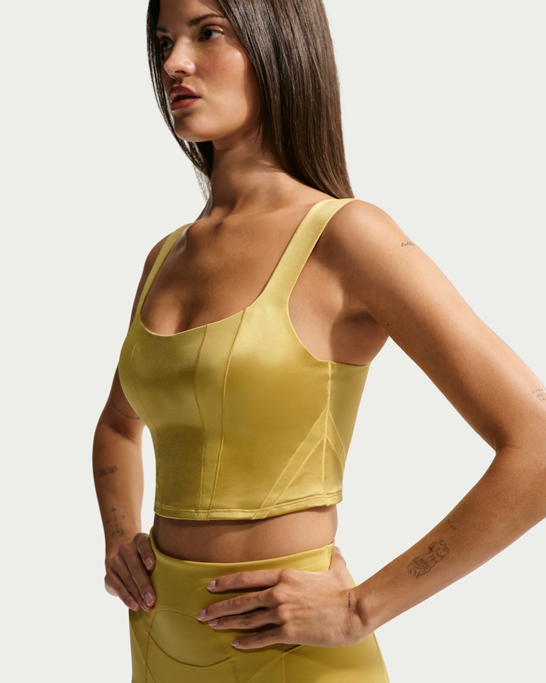 NikeSKIMS Satin Shine Women's Cropped Tank Top