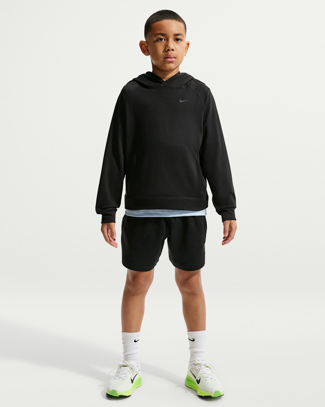 Nike Primary Nanoknit Big Kids' (Boys') Dri-FIT UV Protection Pullover Hoodie