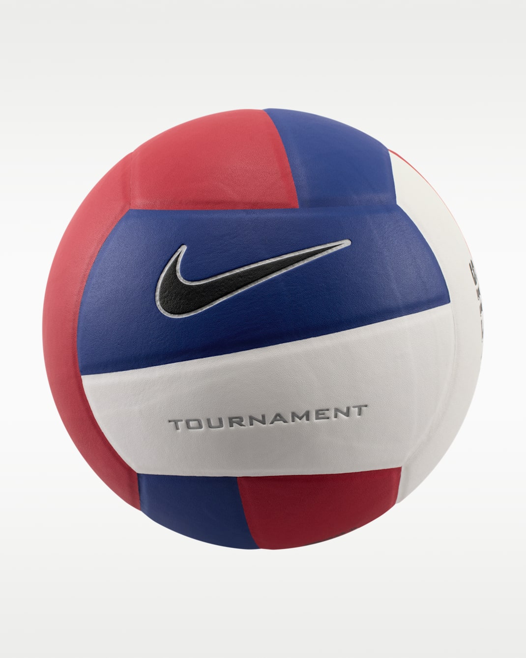 Nike Tournament Plus NFHS Volleyball - Gym Red/Deep Royal Blue/Metallic Silver/Black