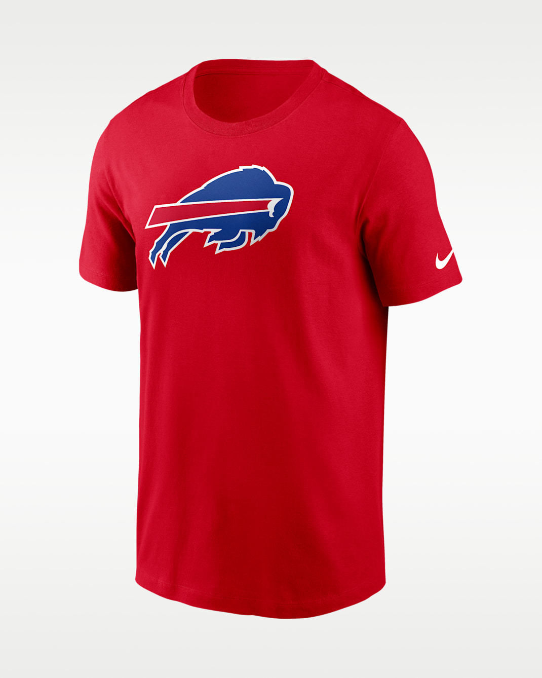 Playera Nike de la NFL para hombre Buffalo Bills Logo Essential - Rojo universitario