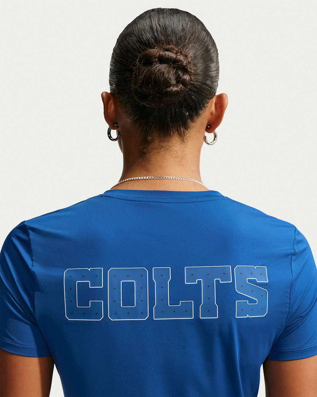 Playera Nike Dri-FIT de la NFL para mujer Indianapolis Colts Rivalries Collection One Classic Twist - Azul