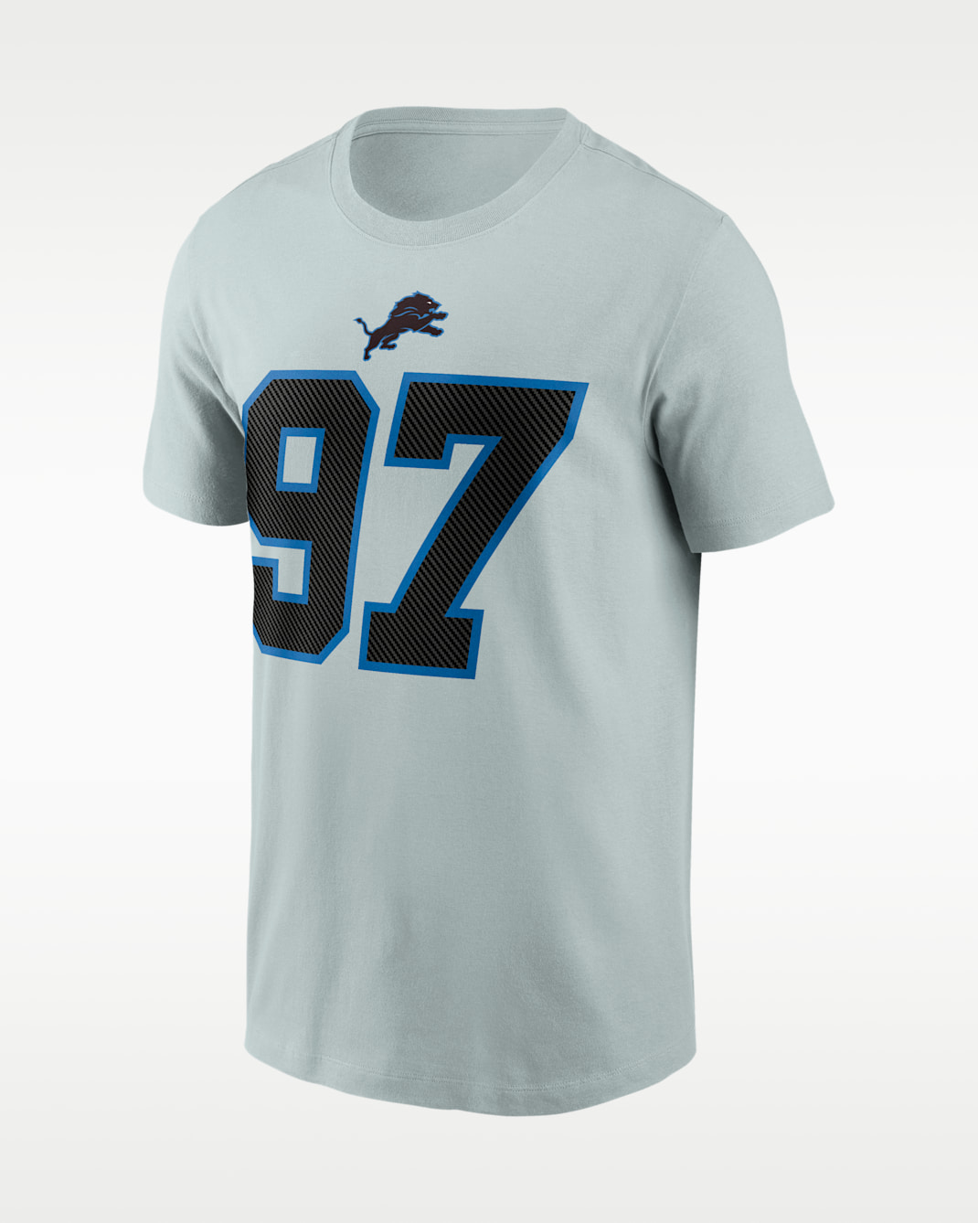 Aidan Hutchinson Detroit Lions Rivalries Collection Men's Nike NFL T-Shirt - Silver