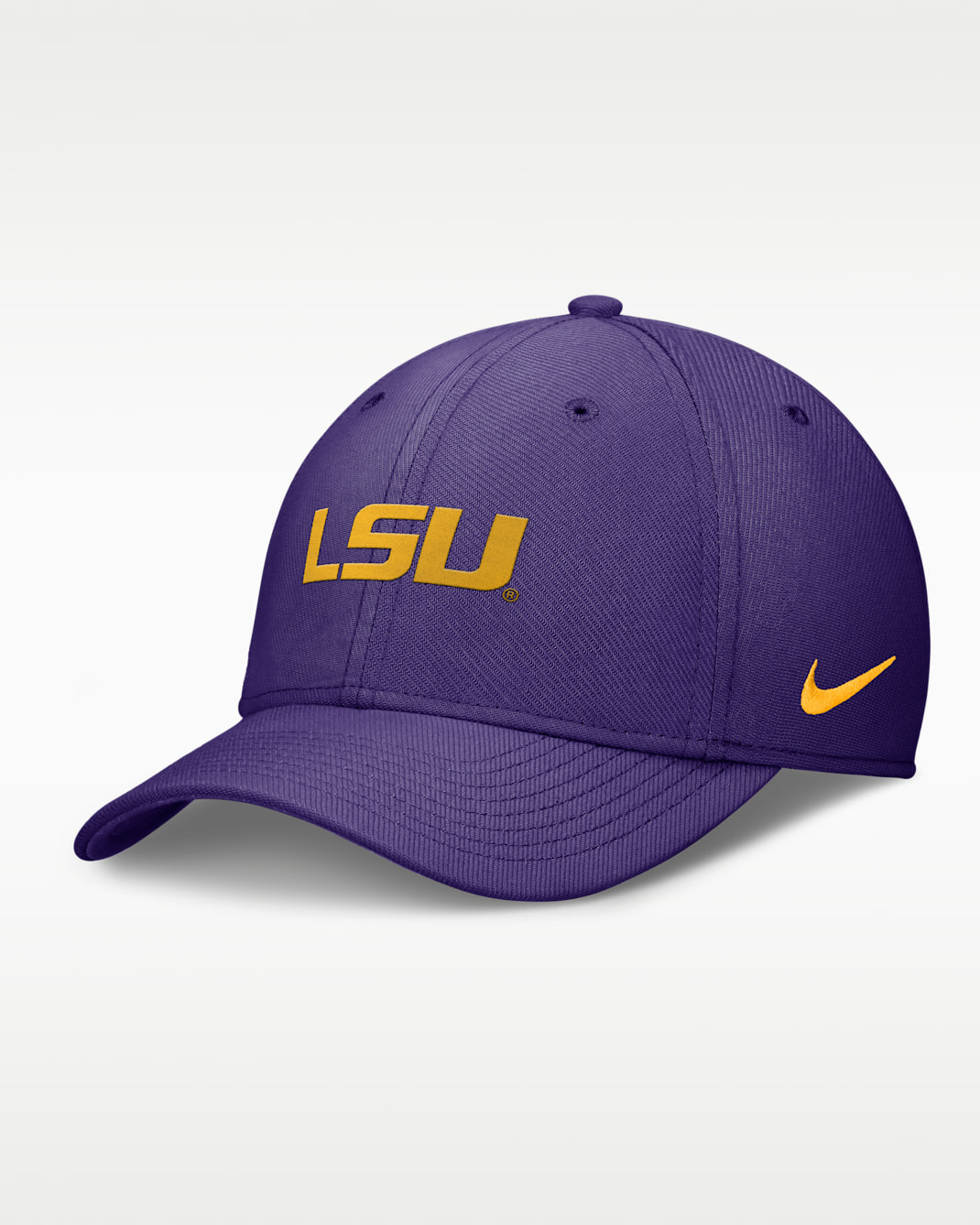 LSU Tigers On-Field Swoosh Men's Nike Dri-FIT College Hat - Purple