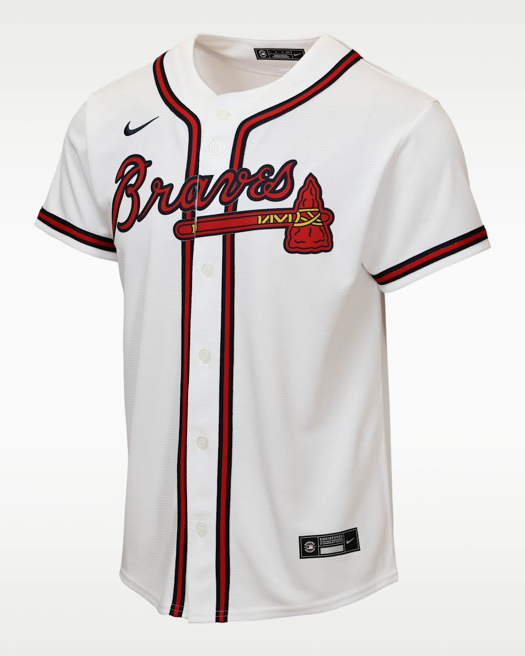 Ronald Acuña Jr. Atlanta Braves Big Kids' Nike MLB Replica Jersey - White