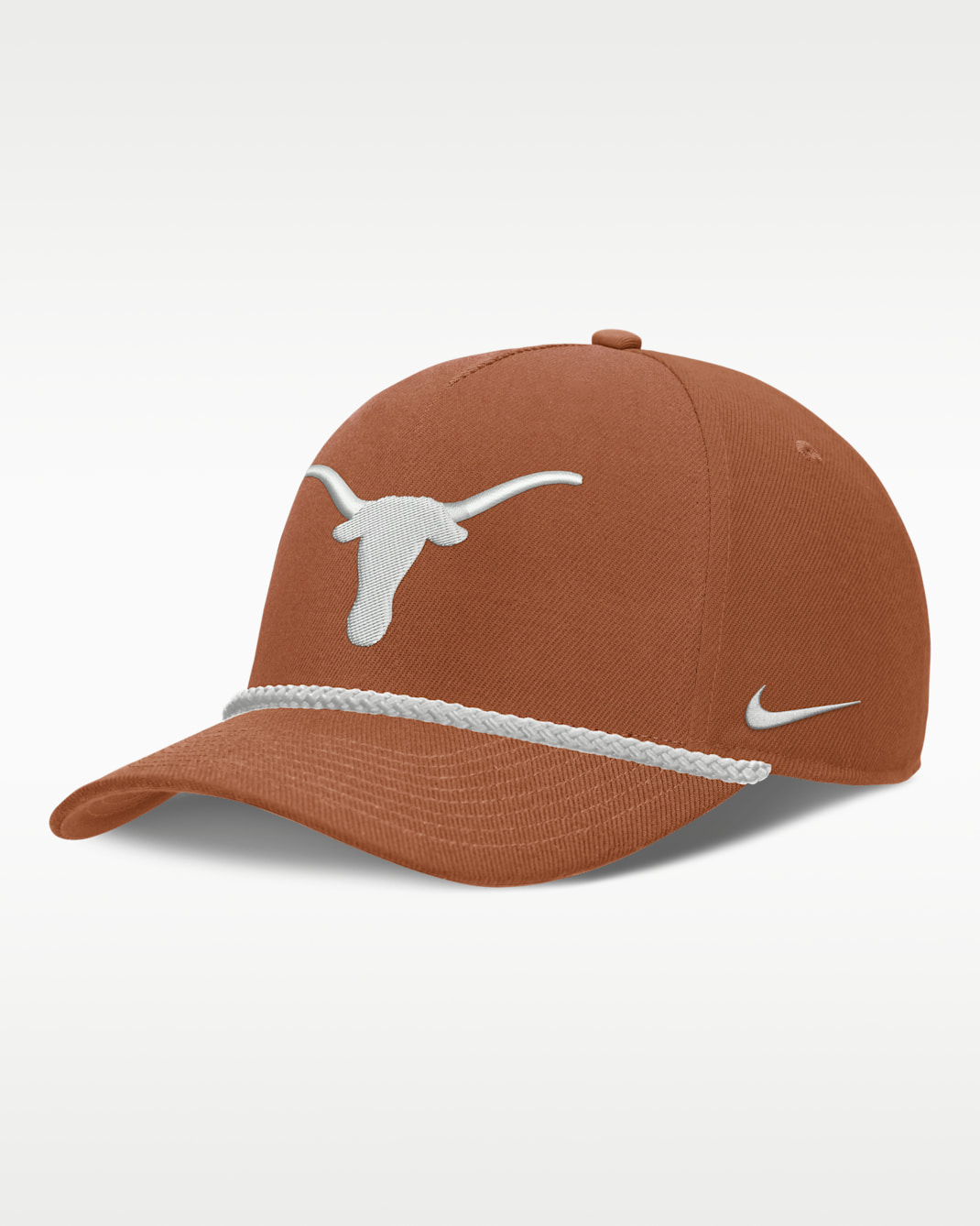 Texas Sideline Rope Rise Men's Nike College Adjustable Hat - Desert Orange